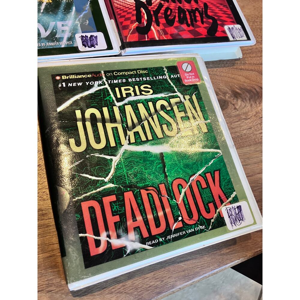 Iris Johansen Audiobooks on CD Lot Eight Days to Live, Killer Dreams, Deadlock - Picture 4 of 9